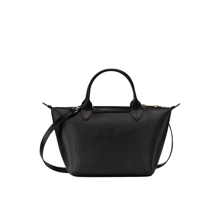 Longchamp S Vászon Kézitáska Fekete | 536794HWP