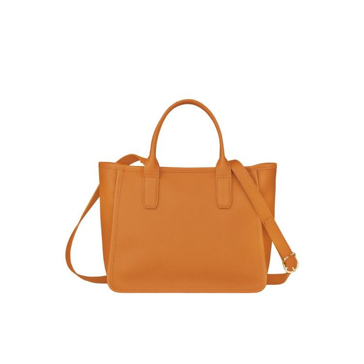 Longchamp Saffron Bőr Kézitáska Narancssárga | 924570HOU