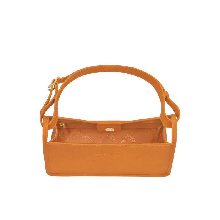 Longchamp Saffron Bőr Válltáskák Narancssárga | 293184TCS