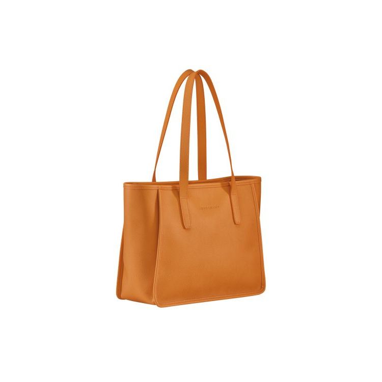 Longchamp Saffron Bőr Válltáskák Narancssárga | 715463WAR