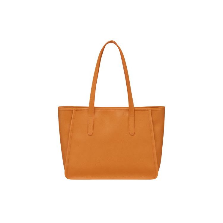 Longchamp Saffron Bőr Válltáskák Narancssárga | 715463WAR