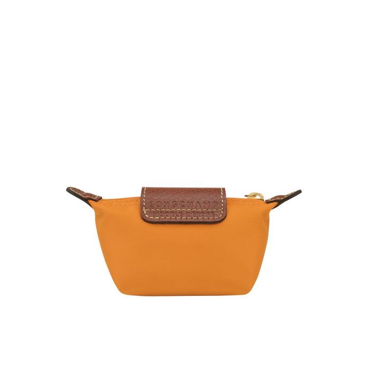 Longchamp Saffron Recycled canvas Kártyatartó Narancssárga | 451803ZLO