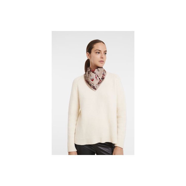 Longchamp Scarf 50 Silk Sál Rózsaszín | 934082RZH