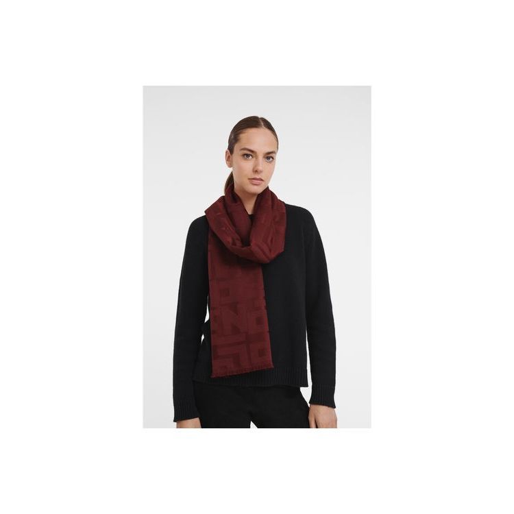 Longchamp Shawl Other Sál Fekete | 137894WFE