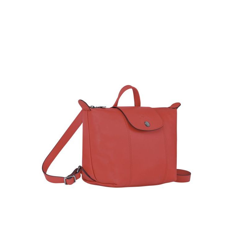 Longchamp Terracotta Bőr Hátizsák Narancssárga | 043217YIJ