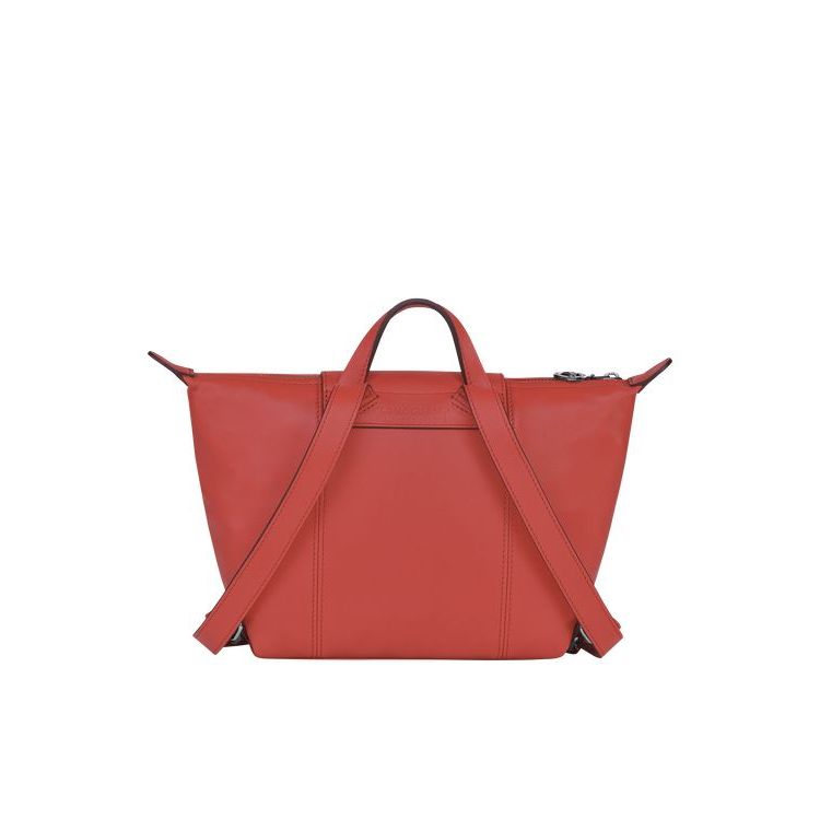 Longchamp Terracotta Bőr Hátizsák Narancssárga | 043217YIJ