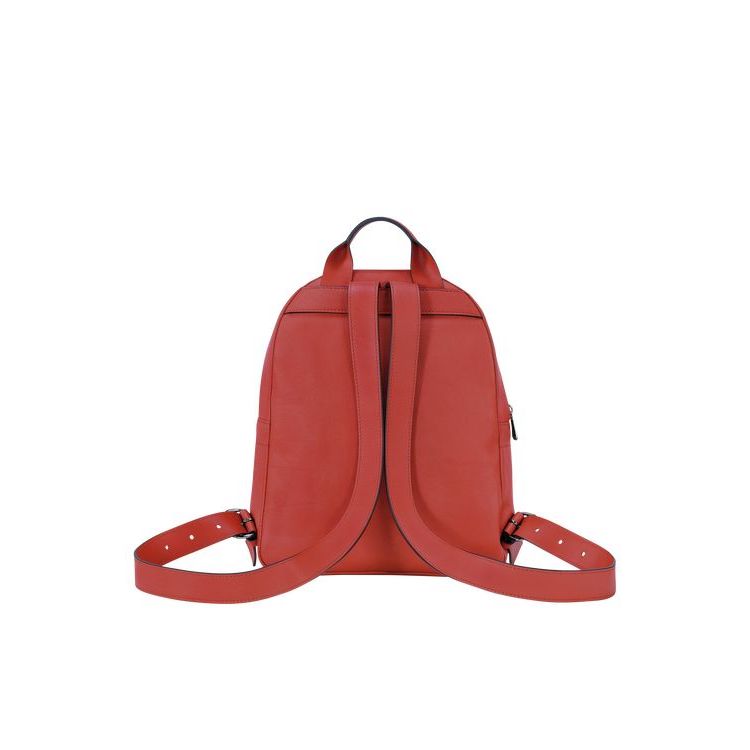 Longchamp Terracotta Bőr Hátizsák Narancssárga | 735408YCQ