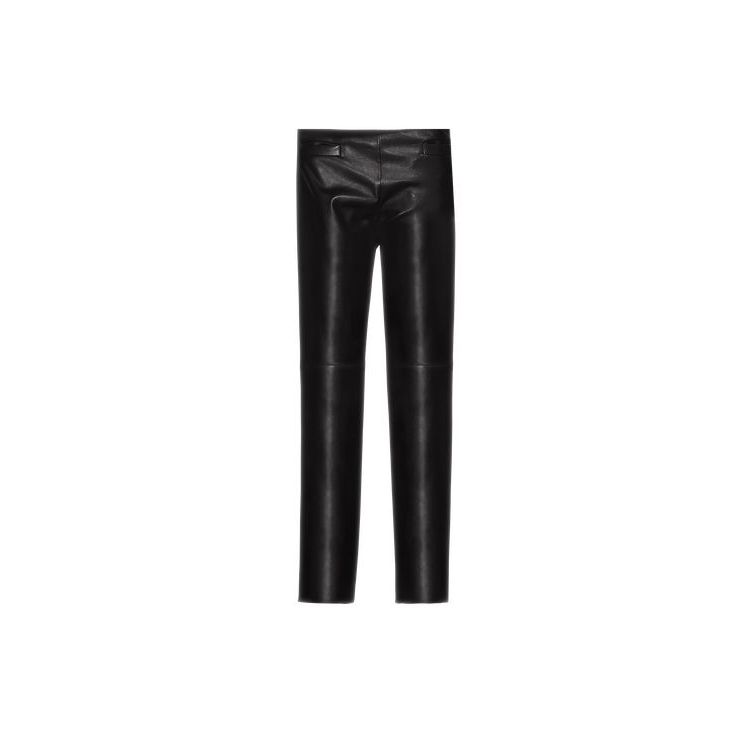 Longchamp Trousers Bőr Nadrág Fekete | 740329ADN