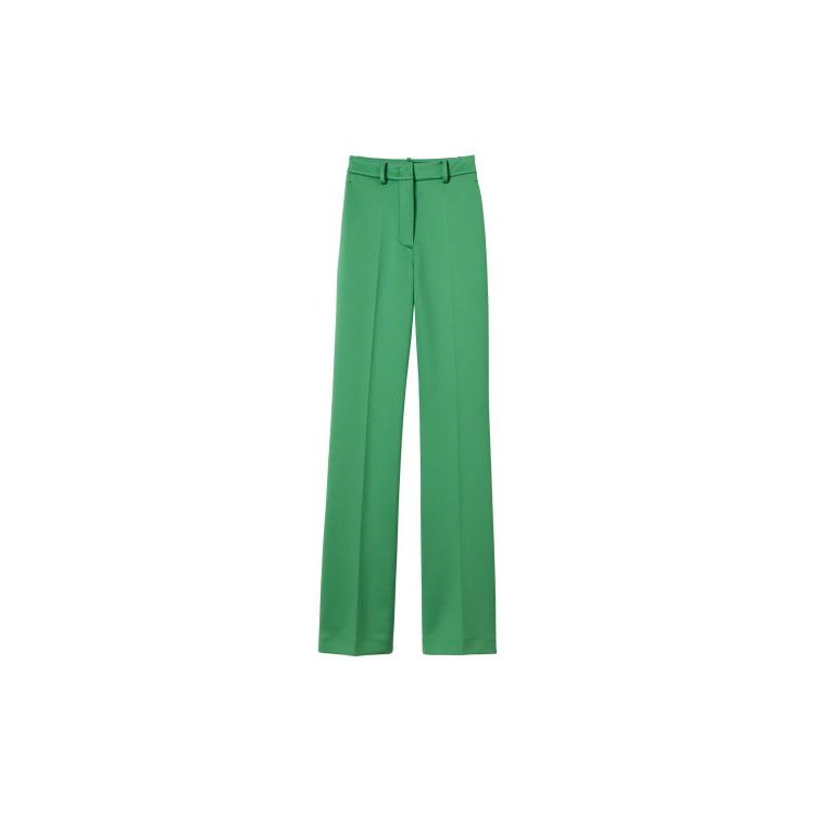 Longchamp Trousers Szintetikus Fibres Nadrág Zöld | 038164RHQ