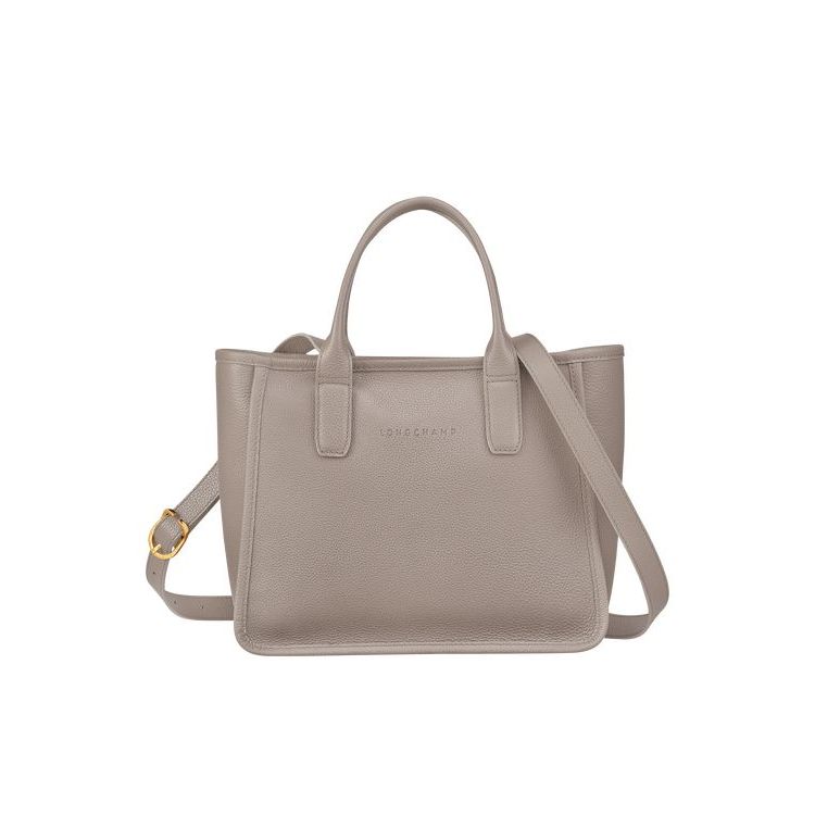 Longchamp Turtledove Bőr Kézitáska Szürke | 713429XWE