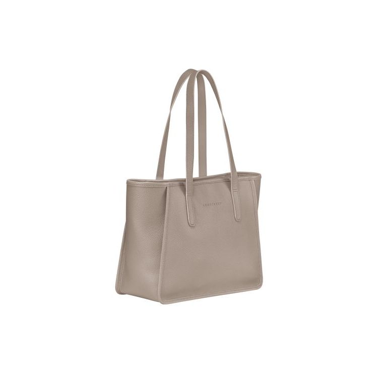 Longchamp Turtledove Bőr Válltáskák Szürke | 032978XNZ