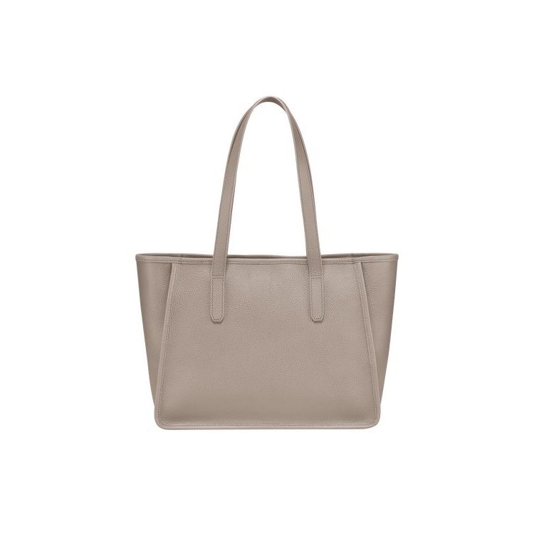 Longchamp Turtledove Bőr Válltáskák Szürke | 032978XNZ