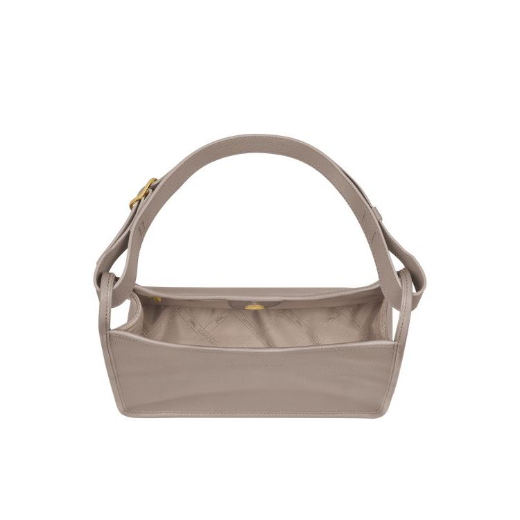 Longchamp Turtledove Bőr Válltáskák Szürke | 407632TVM