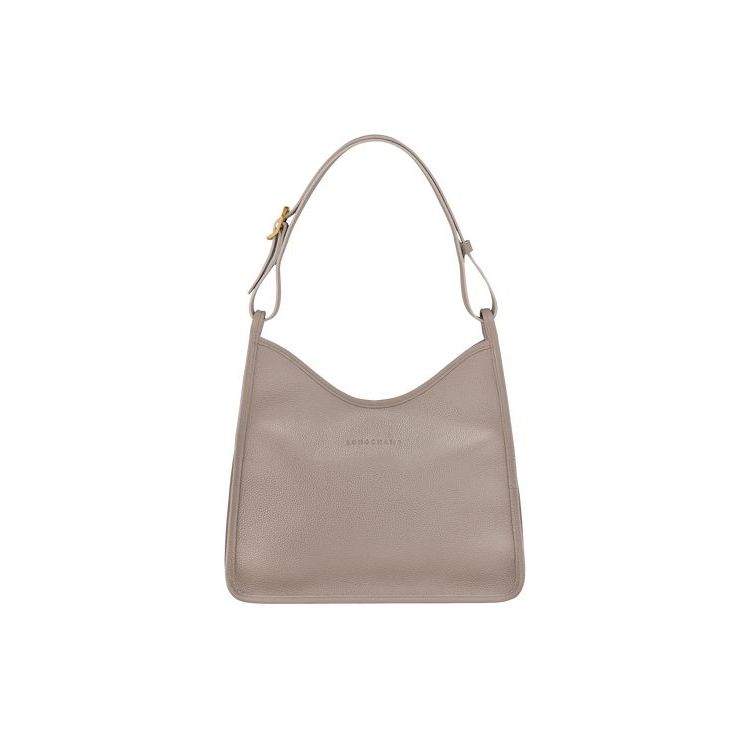 Longchamp Turtledove Bőr Válltáskák Szürke | 407632TVM