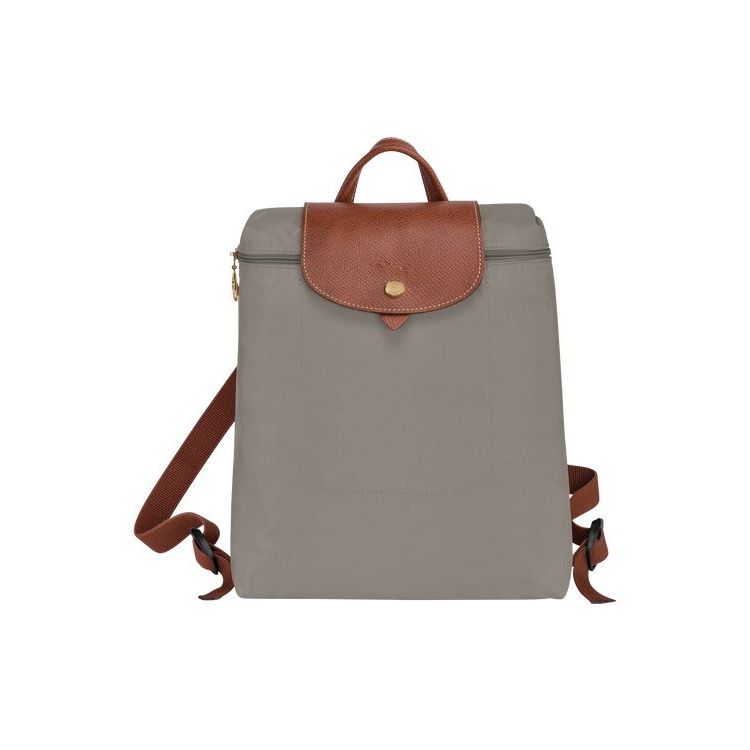 Longchamp Turtledove Recycled canvas Hátizsák Szürke | 029346XMR