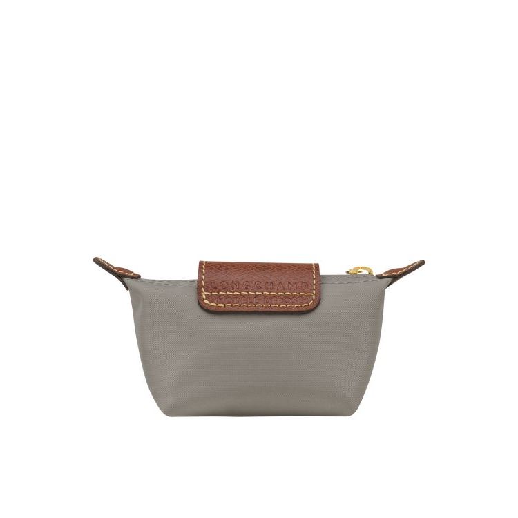 Longchamp Turtledove Recycled canvas Kártyatartó Szürke | 572461BMY