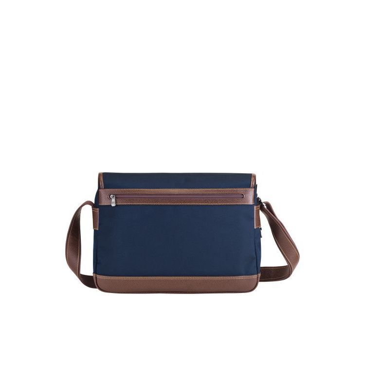 Longchamp Vászon Crossbody Táska Kék | 238057USY