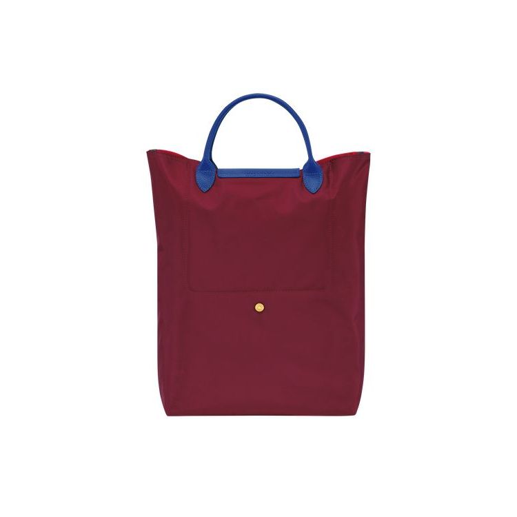 Longchamp Vászon Kézitáska Piros | 280749DGL