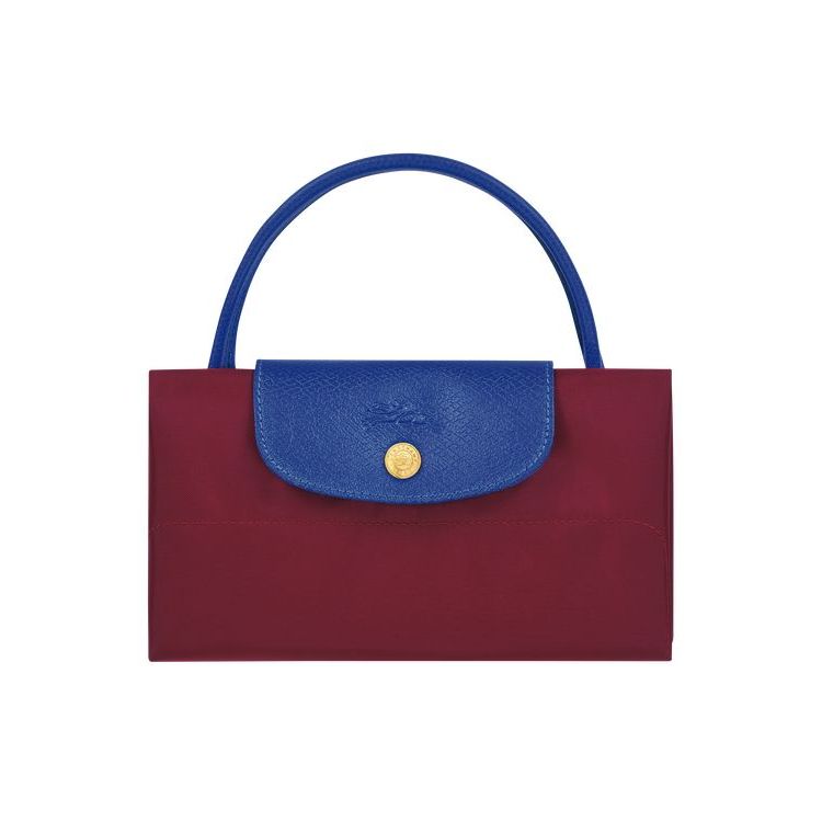 Longchamp Vászon Kézitáska Piros | 280749DGL