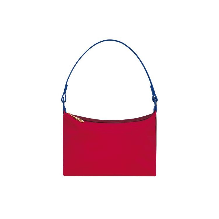 Longchamp Vászon Válltáskák Piros | 603189PWA