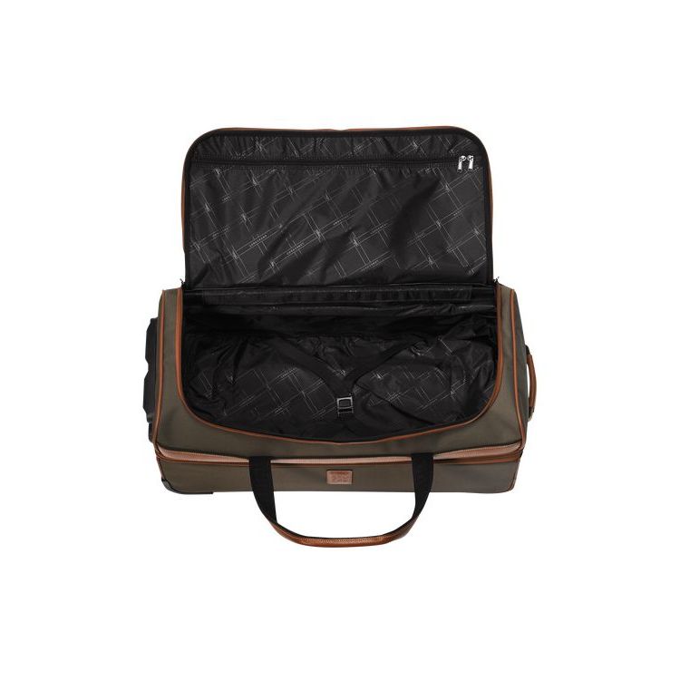 Longchamp Vászon Wheeled Duffle Bags Barna | 473196JVP