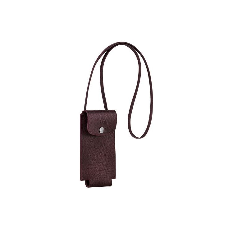 Longchamp With Csipke Bőr Pouches Bordó | 459316WLM