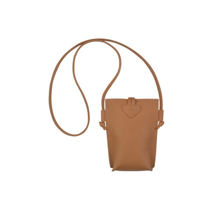 Longchamp With Csipke Bőr Pouches Bézs | 138295TLU