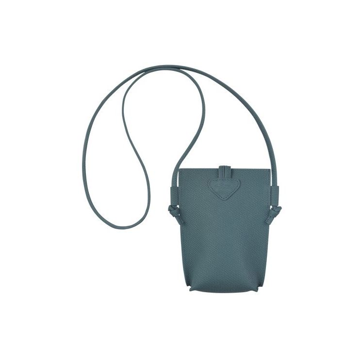 Longchamp With Csipke Thistle Bőr Pouches Kék | 140326MDN