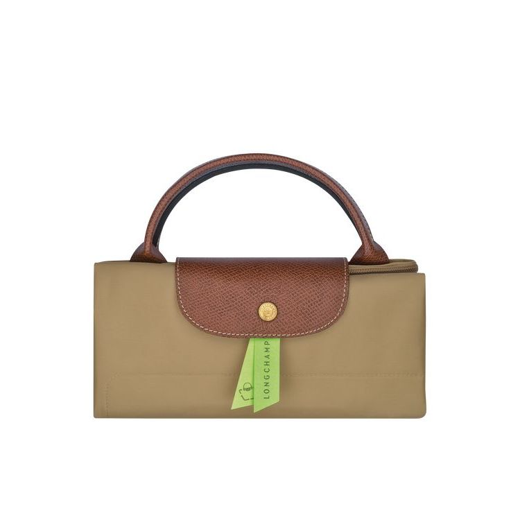 Longchamp Xl Desert Recycled canvas Utazótáskák Khaki | 096274KUY