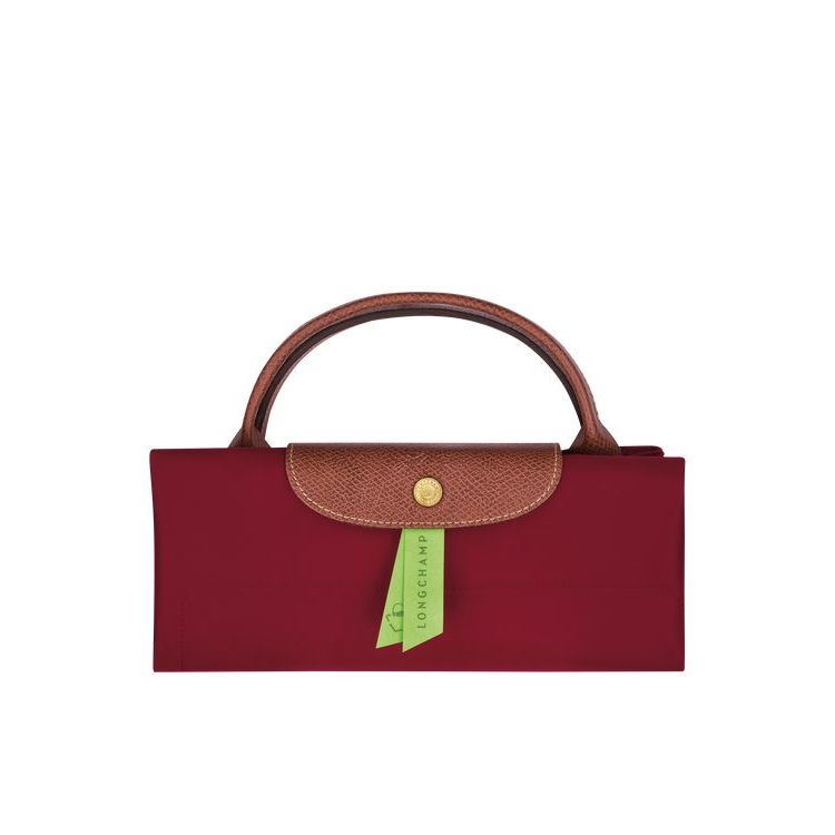 Longchamp Xl Recycled canvas Utazótáskák Piros | 372801QVC