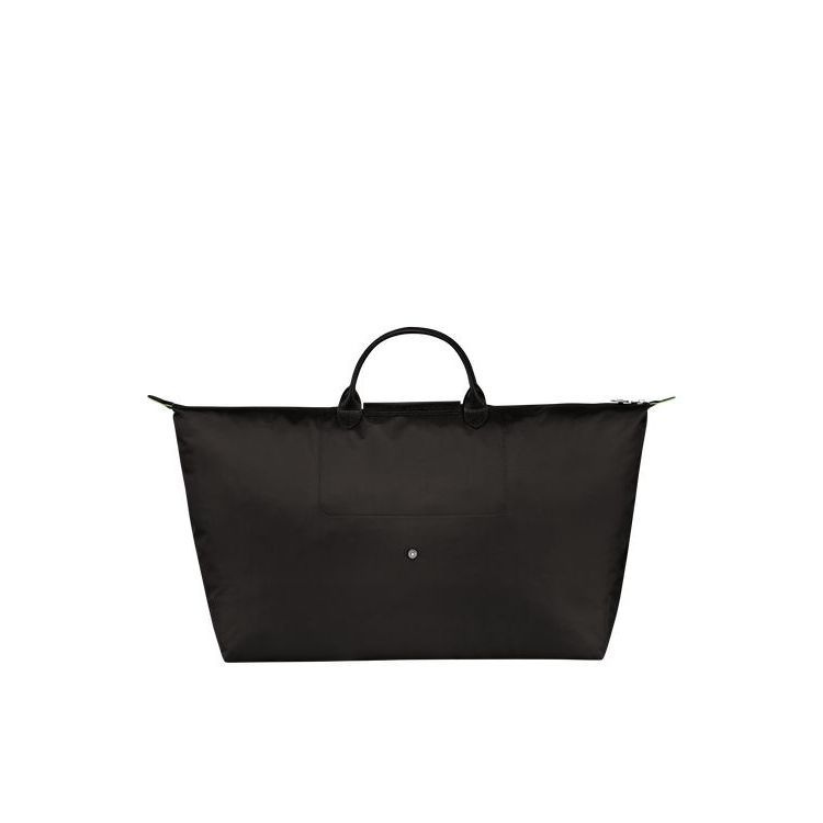 Longchamp Xl Recycled canvas Utazótáskák Fekete | 403695HSU