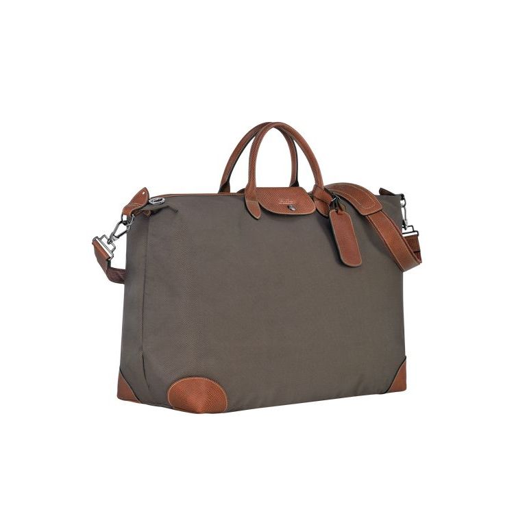 Longchamp Xl Vászon Utazótáskák Barna | 678510BRM