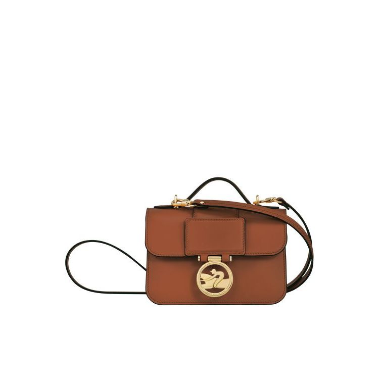 Longchamp Xs Bőr Crossbody Táska Barna | 543916RSO