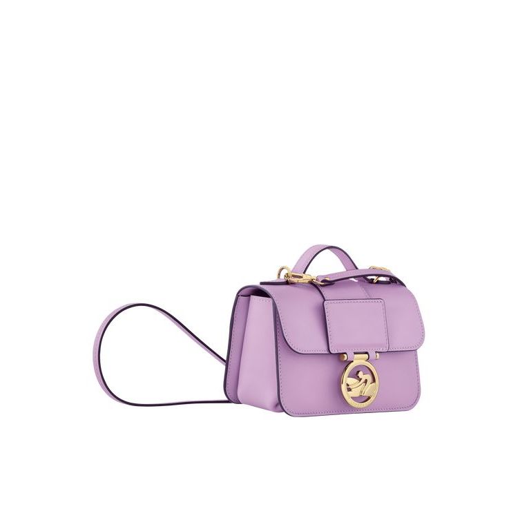 Longchamp Xs Bőr Crossbody Táska Lila | 348201JHZ