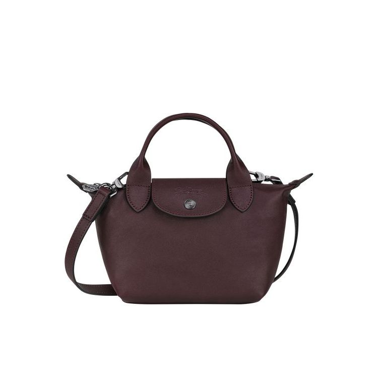 Longchamp Xs Bőr Kézitáska Bordó | 014267NYB