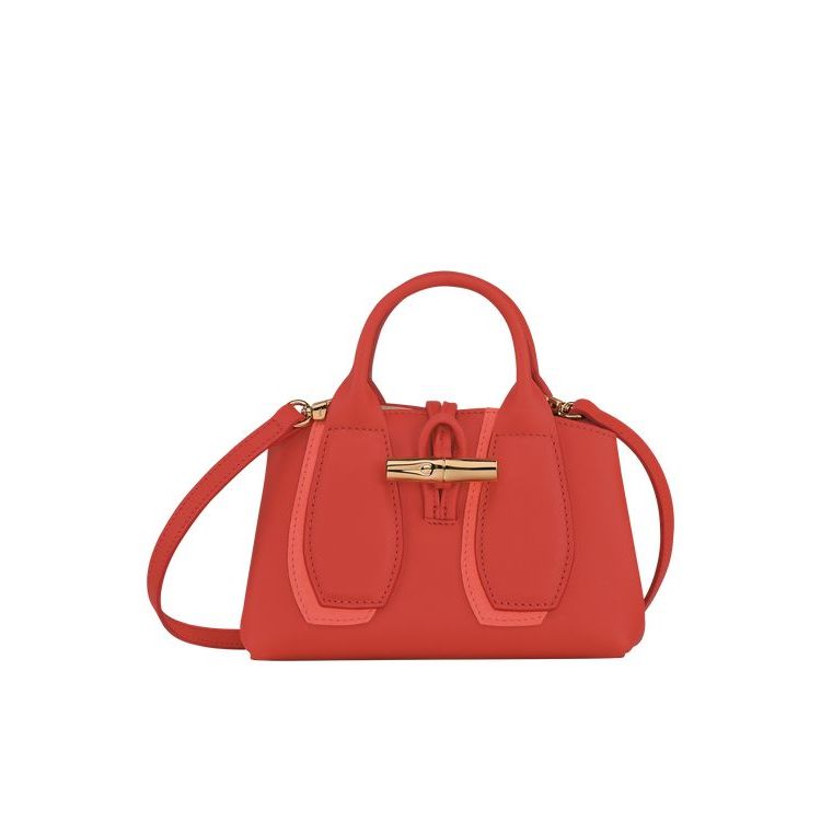 Longchamp Xs Bőr Kézitáska Rózsaszín | 264839OUJ