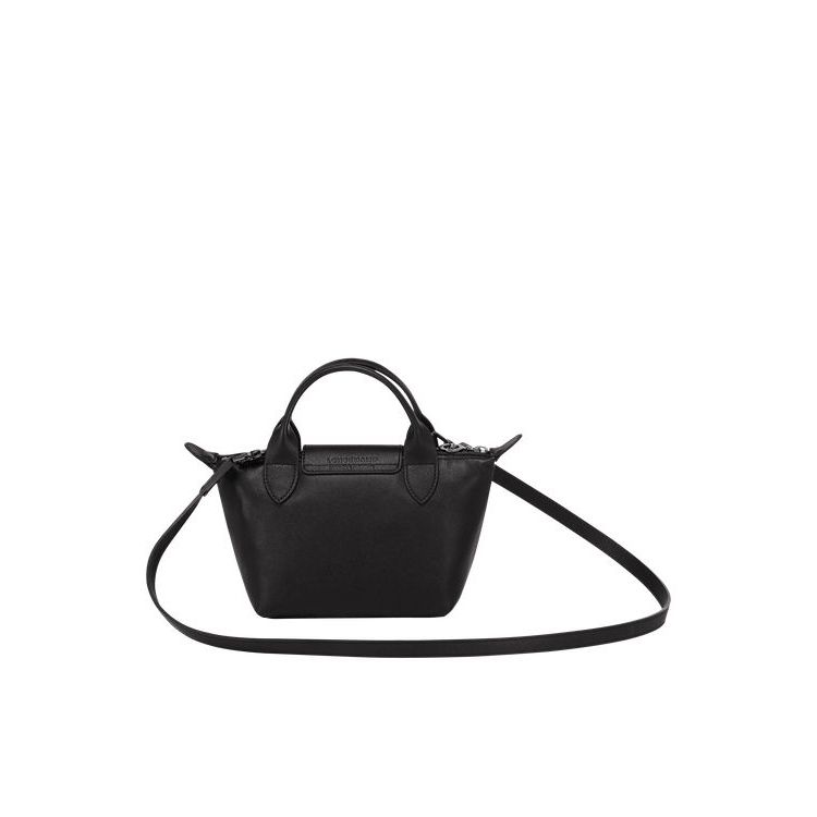 Longchamp Xs Bőr Mini Táska Fekete | 287605WMF