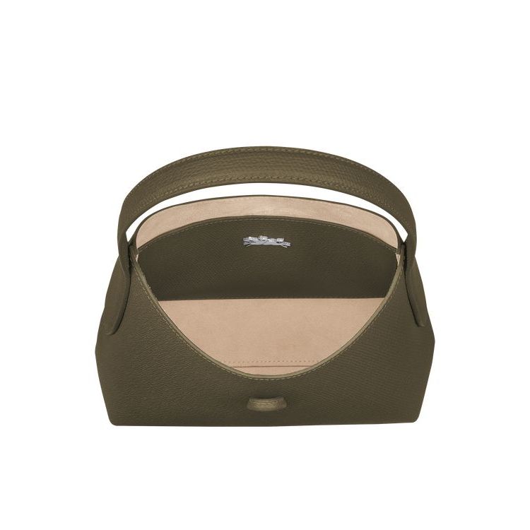 Longchamp Xs Bőr Válltáskák Khaki | 783629VGS