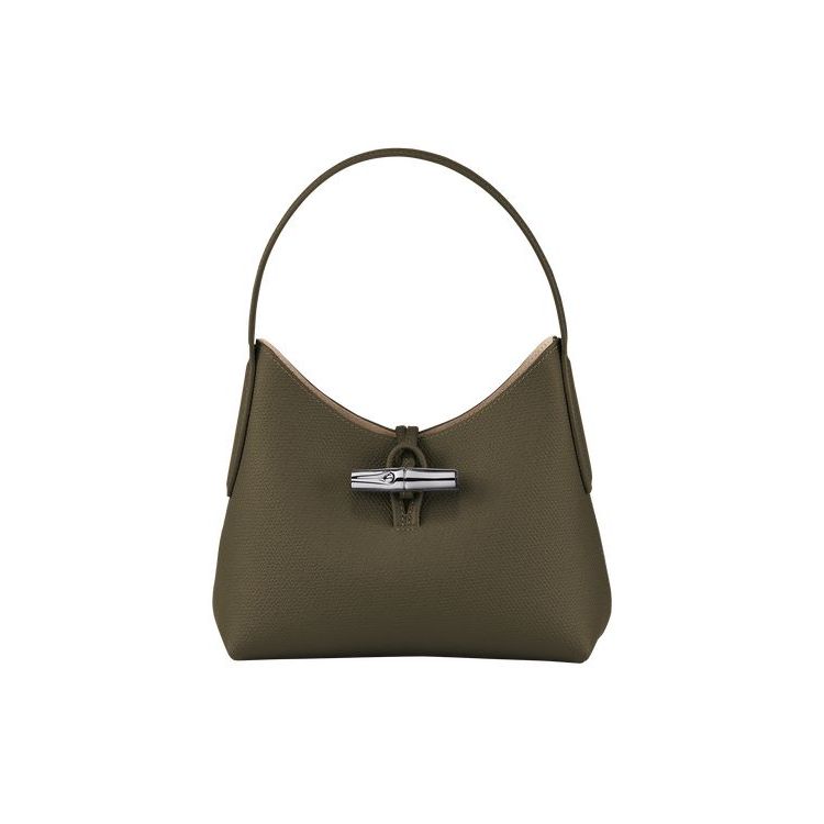 Longchamp Xs Bőr Válltáskák Khaki | 783629VGS