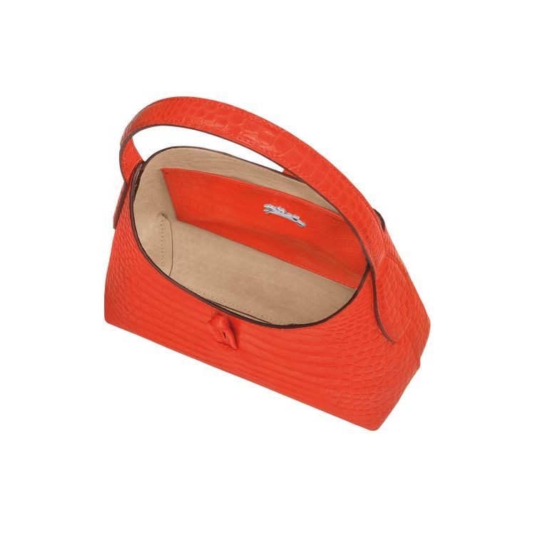 Longchamp Xs Bőr Válltáskák Narancssárga | 329054LET