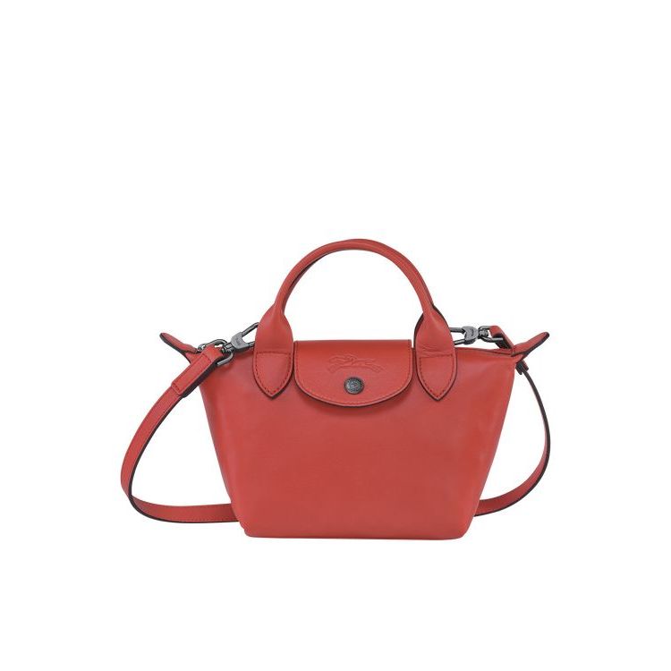 Longchamp Xs Terracotta Bőr Kézitáska Narancssárga | 083617PQC