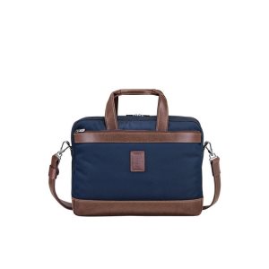 Longchamp Briefcase L Vászon Aktatáska Kék | 943807OUL