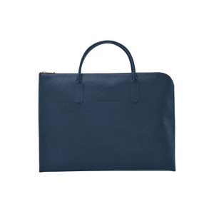 Longchamp Briefcase S Bőr Aktatáska Sötétkék | 043981JID