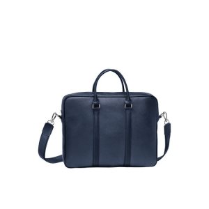 Longchamp Briefcase S Bőr Aktatáska Sötétkék | 143982UIB