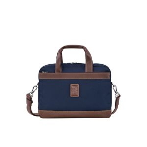 Longchamp Briefcase S Vászon Aktatáska Kék | 293748DCX