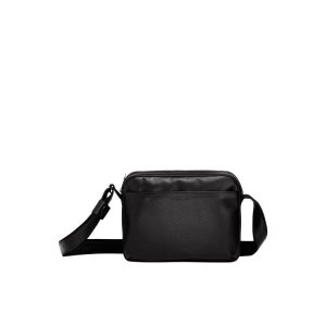 Longchamp Bőr Crossbody Táska Fekete | 065219IAG