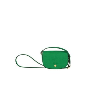 Longchamp Bőr Crossbody Táska Zöld | 650412LJZ