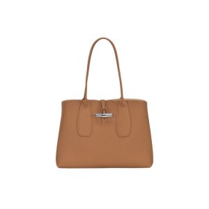 Longchamp Bőr Válltáskák Bézs | 587634ZBK