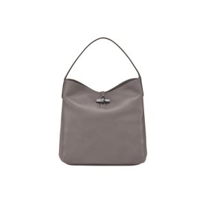 Longchamp Hobo Bőr Válltáskák Szürke | 802396HWE