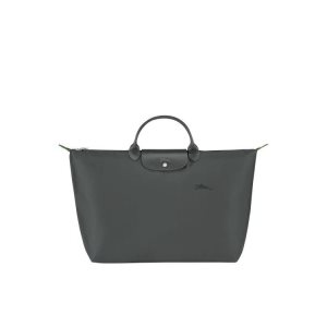 Longchamp L Recycled canvas Utazótáskák Mélyszürke | 386195AHO